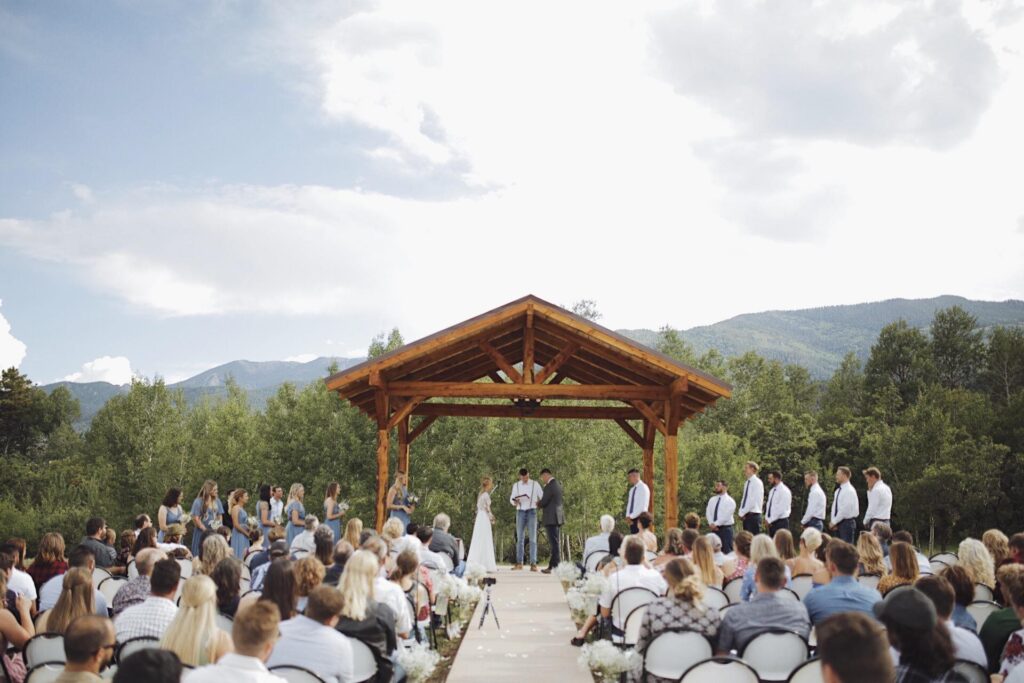 Brush Canyon Ranch Outdoor Wedding Ceremony