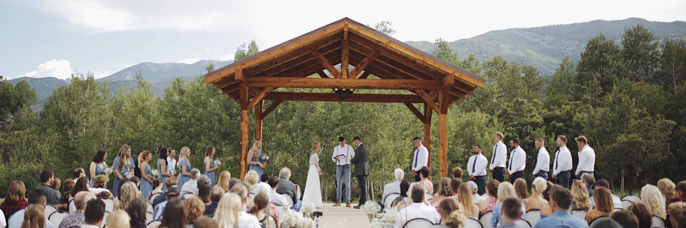 Colorado Mountain Ranch Barn Wedding Venue