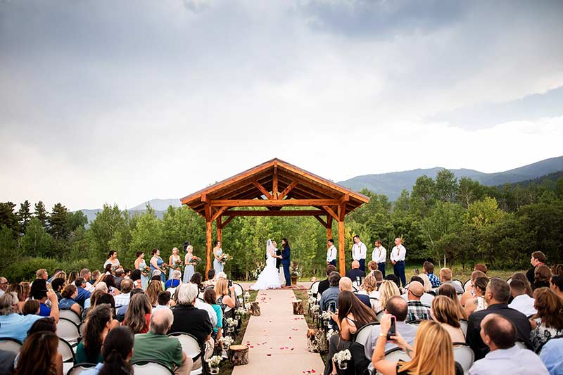 Outdoor Mountain Ceremony
